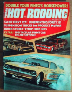 POPULAR HOT RODDING 1973 AUG - 327, 351C & BOSS, 455 BUICK*